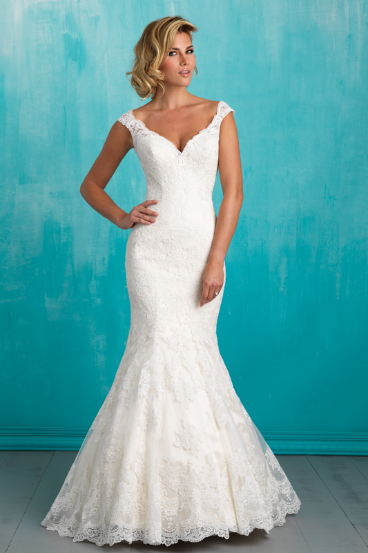 9322 Allure Bridals Classic Elegance Wedding Dress