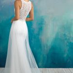 9518 Allure Bridals Boho Wedding Dress