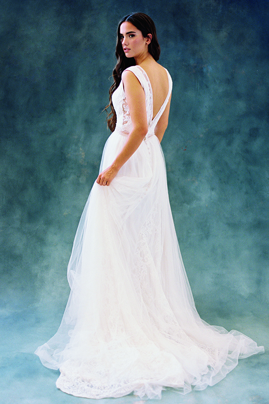 F106 Maya Wilderly Boho Princess Bridal Gown