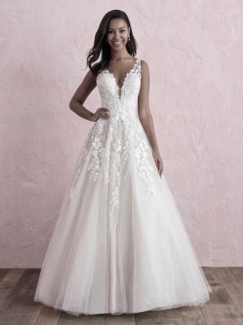 3265 Allure Romance Tulle Ballgown Wedding Dress