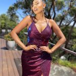 JX5076 Jadore High Split Fromal Dress