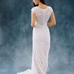Wilderly Bride F111 Wedding Dress With Demure Cap Sleeves
