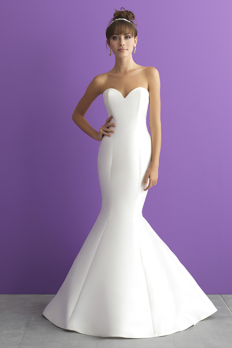 3000T ALLURE ROMANCE strapless, classic gown
