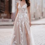 Tulle Train Wedding Dress