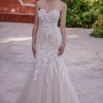 Allure Bridals fit and flare Wedding Dress
