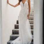 Softly Structured crepe MJ608 Madison James Wedding Dress