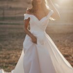 Off Shoulder Wedding Dress R3602 Allure Romance