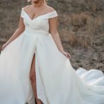 Off Shoulder Wedding Dress R3602 Allure Romance