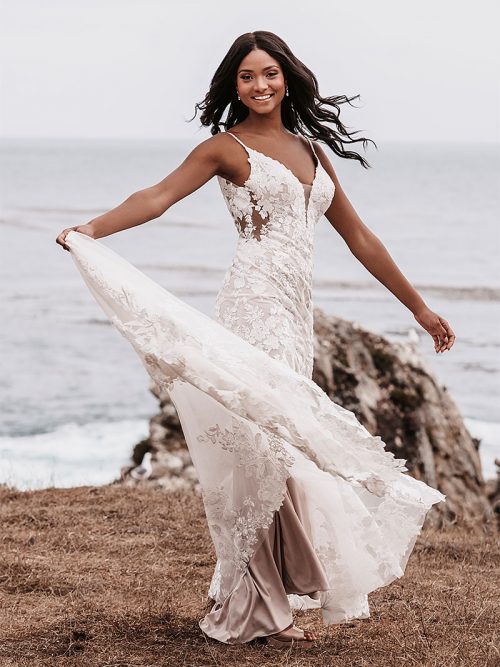 Allure Romance 3505 Dreamy Lace Wedding Dress