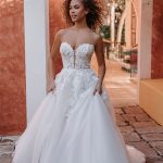 Sweetheart Neckline 3550 Allure Romance Wedding Dress