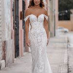 Floral Lace Wedding Dress