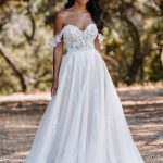 9902 A-line wedding dress