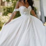 9902 A-line wedding dress