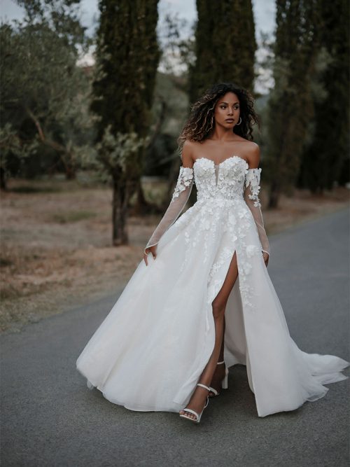 A Line Wedding Dress