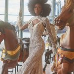 Madison James removable lace jacket Dress