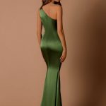 Sexy Cowl V-Neckline Bridesmiad Dress