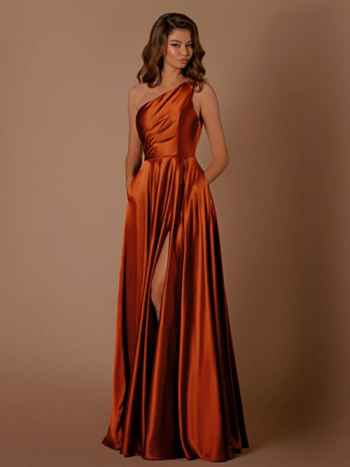 Flowing Skirt Bridesmaid Dress