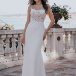 Delicate Spaghetti Straps Wedding Dress