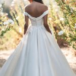 Mikado bridal ballgown